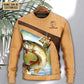 Old Fisherman And Big Catch Art – Sweater - Ugly Christmas Sweater