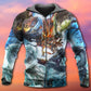 Dragon Battle Of Gods - 3D Hoodie