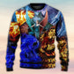 Mystic Dragon Fantasy Art Style – Sweater - Ugly Christmas Sweater