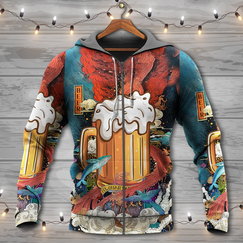 Beer Favorite Fun Lifestyle Style - Hoodie