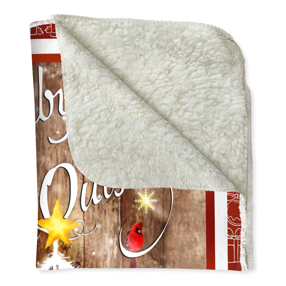 Cardinal Snowman Christmas Flannel Blanket For Cozy Home Lounging And Gifting