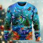 Christmas Whales Under The Sea – Sweater - Ugly Christmas Sweater