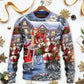Christmas Santa Comes Tonight Style – Sweater - Ugly Christmas Sweater