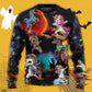 Halloween Unicorn Dance Fun Art – Sweater - Ugly Christmas Sweater