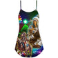 Native Elder Christmas Style – Women's Summer Sleeveless V-Neck Camisole Dress