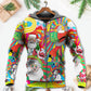Hippie Santa Merry Xmas Style - 3D Hoodie