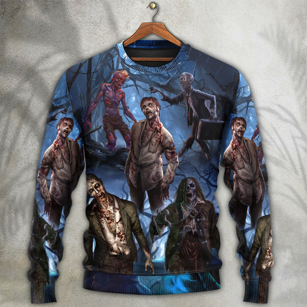 Halloween Dark Fantasy Art Style – Sweater - Ugly Christmas Sweater