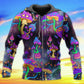 Hippie Mushroom Lover Art - 3D Hoodie