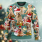 Golden Retriever Merry Christmas – Sweater - Ugly Christmas Sweater