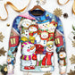 Christmas Snowman Merry Xmas Art – Sweater - Ugly Christmas Sweater