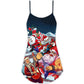 Christmas Santa Electric Guitar – Women's Summer Sleeveless V-Neck Camisole Dress