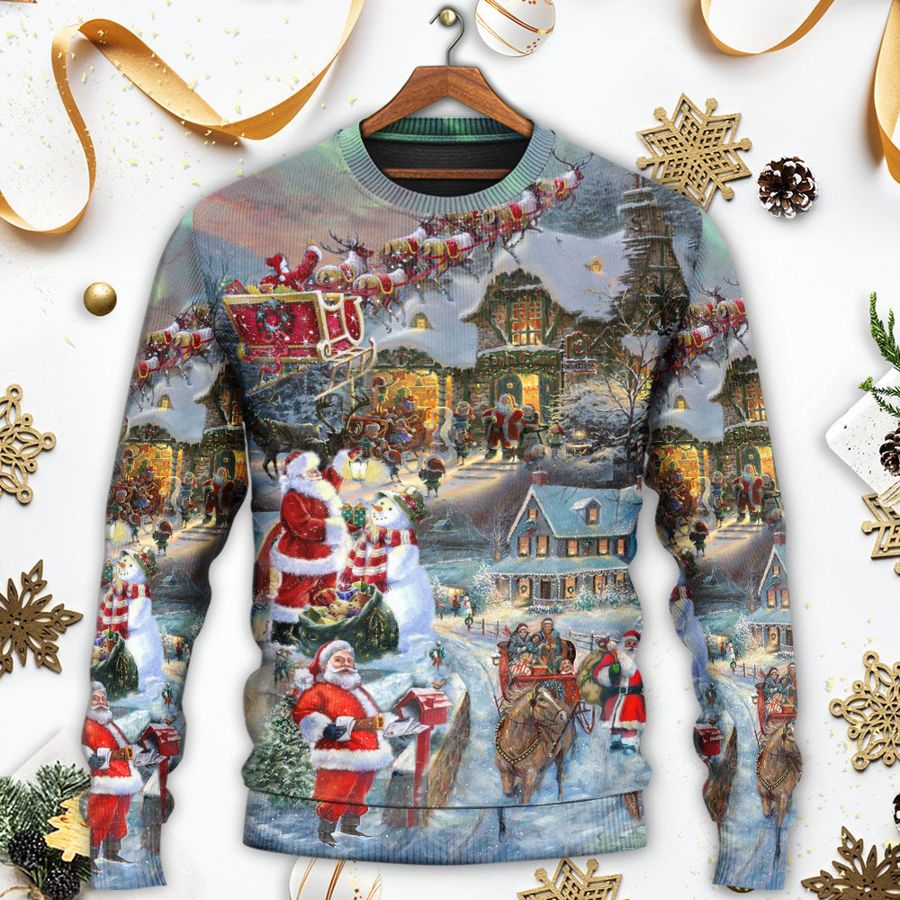 Christmas Wonderful Time Of The Year – Sweater - Ugly Christmas Sweater