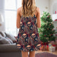 Christmas Tattoo Skull Amazing – Women's Summer Sleeveless V-Neck Camisole Dress