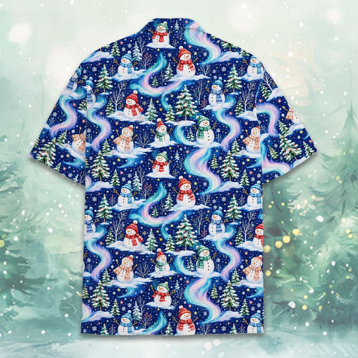 Christmas Snowman Snowflake Winter Holiday – Hawaiian Shirt