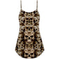 Skull Dark Inside Quote – Women's Summer Sleeveless V-Neck Camisole Dress