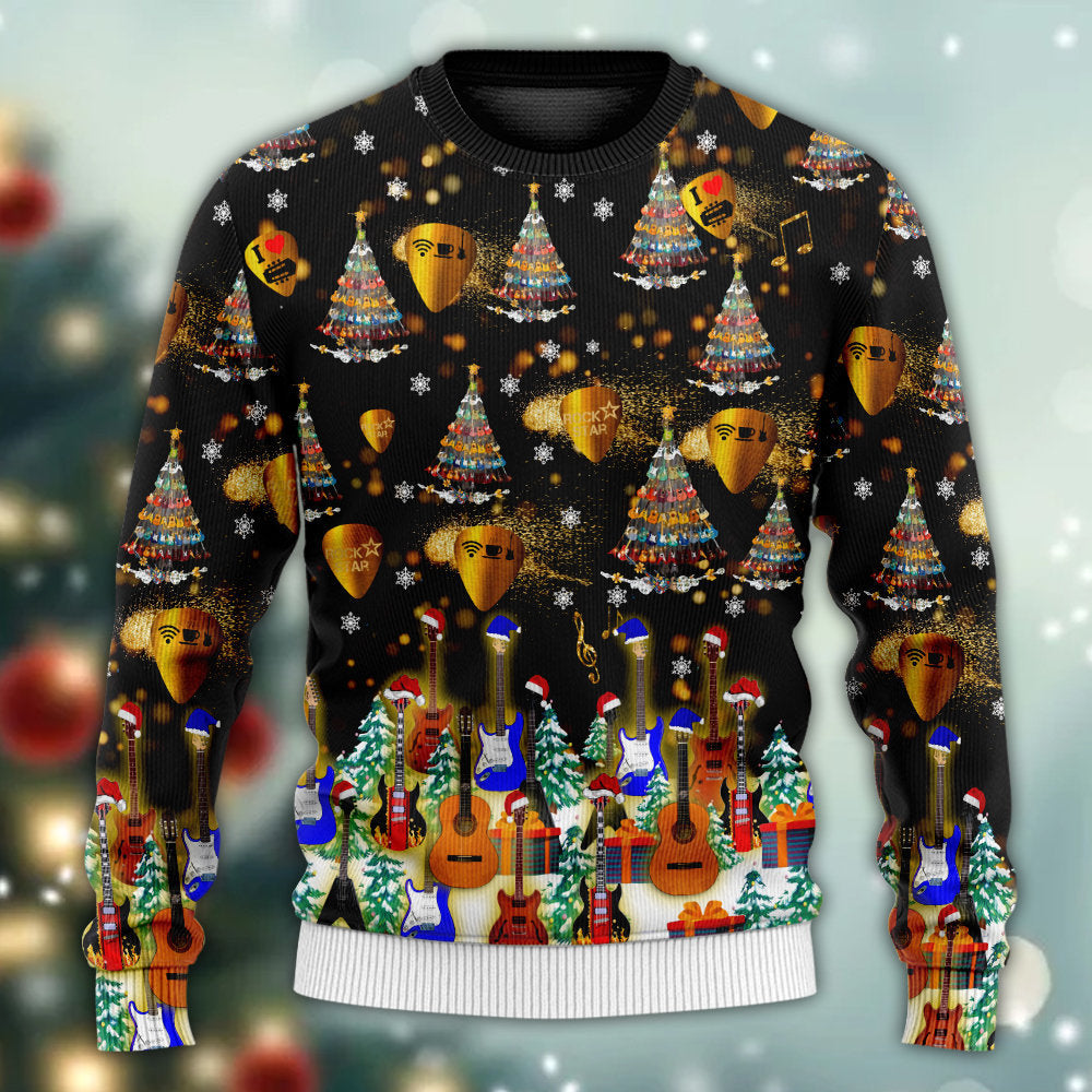 Christmas Yes I Speak Guitar – Sweater - Ugly Christmas Sweater