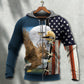 American Eagle Wildlife Faith - 3D Hoodie