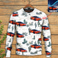 Desert Mountains Cactus Landscape Art – Sweater - Ugly Christmas Sweater