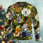 Cat Merry Christmas Angel Style – Sweater - Ugly Christmas Sweater