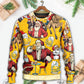 Funny Beer Lover Santa Merry Xmas – Sweater - Ugly Christmas Sweater