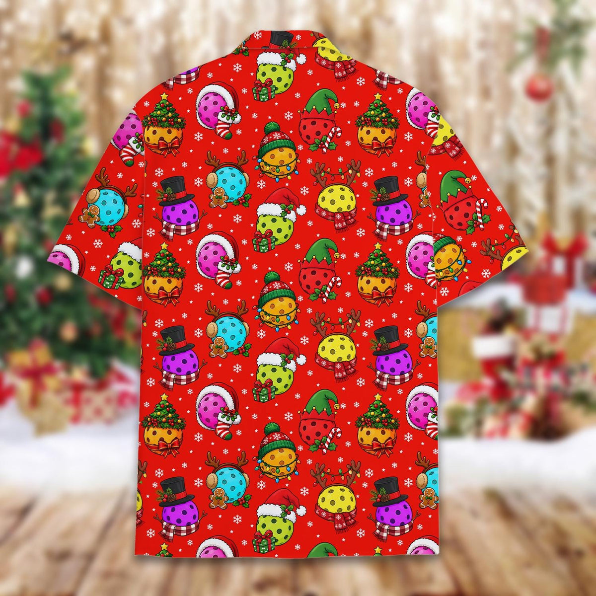 Christmas Pickleball Funny Holiday Ball Festive 3 – Hawaiian Shirt