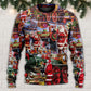 Santa Snow Village Spirit Of Giving – Sweater - Ugly Christmas Sweater