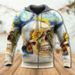 Skull And Sunflower Vintage Starry Art – 3D Hoodie