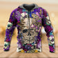Neon Psychedelic Mushroom Art - 3D Hoodie