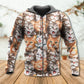 Cute Funny Cat Happy Life Art – 3D Hoodie