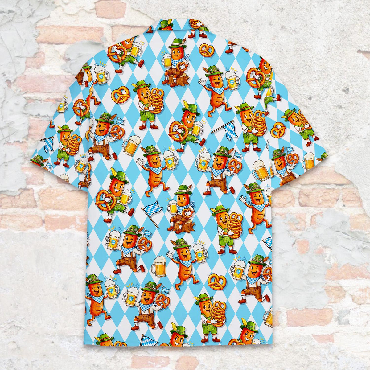 Oktoberfest Sausage Bavarian Pretzel Festival – Hawaiian Shirt