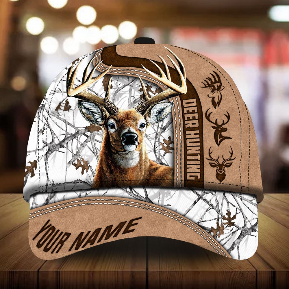 Whitely Deer Hunting Camo Personalized – Classic Cap