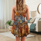 Jazz Lover Cat Style – Women's Summer Sleeveless V-Neck Camisole Dress