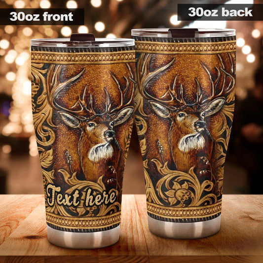 Hunting Deer Lover Personalized 20 Oz Tumbler