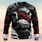 Skull Love Rose Fantasy Art – Sweater - Ugly Christmas Sweater