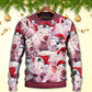 Christmas Piggies Funny Xmas Is Coming – Sweater - Ugly Christmas Sweater
