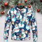 Christmas Happy Snowman Xmas – Sweater - Ugly Christmas Sweater