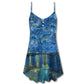 Cat Starry Night Art – Women's Summer Sleeveless V-Neck Camisole Dress