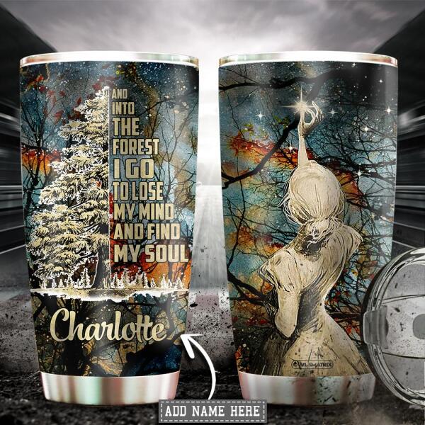 Camping Find My Soul Personalized 20 Oz Tumbler