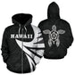 Hawaii Turtle Warrior Style Art – 3D Hoodie