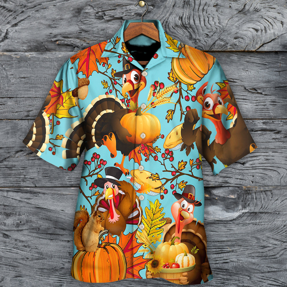 Thanksgiving Turkey Harvest Celebration – Hawaiian Shirt