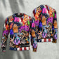 Cat Rocker Independence Day Style – Sweater - Ugly Christmas Sweater