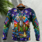 Hippie Peace Sign Vintage - 3D Hoodie