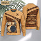 Vintage Drummer And Lady Stick Art – Sweater - Ugly Christmas Sweater