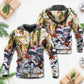 Christmas Cat Love Xmas - Hoodie