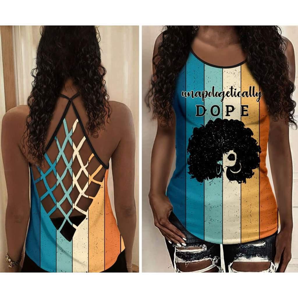 Black Woman Love Peace Limited Edition 6 – Hollow Tank Top