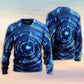 Music Neon Circle With Music Notes – Sweater - Ugly Christmas Sweater