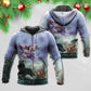 Santa Fantasy Battle Art - 3D Hoodie