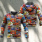 Truck Amazing Packed Transport Style - Hoodie