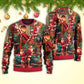 Christmas Santa Story Chilling Happy Xmas – Sweater - Ugly Christmas Sweater
