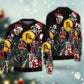Skull Santa Racing Christmas Style – Sweater - Ugly Christmas Sweater